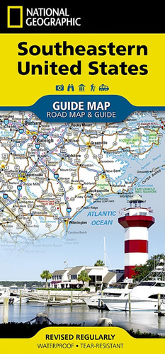 Livro: Mapa Do Sudeste Dos Eua (mapa Do Guia Geográfico Naci