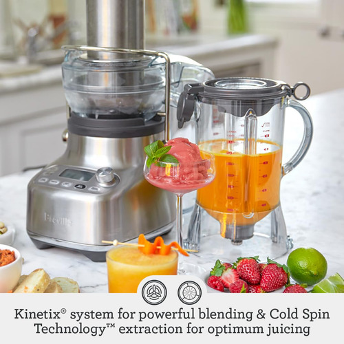 Licuadora Y Exprimidor Breville 3x Bluicer Pro Bjb815bss 1.5