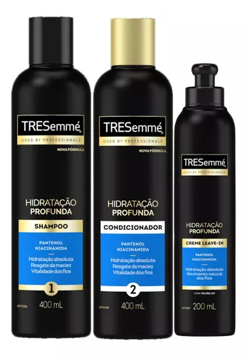 Kit Shampo E Cond + Creme Hidratação Profunda Tresemmé 400ml