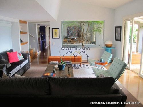 Imagem 6 de 28 de Casa Com 5 Dormitórios À Venda, 442 M² Por R$ 2.690.000,00 - Vila De São Fernando - Cotia/sp - Ca1457