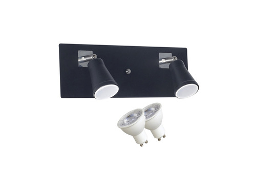 Apliques Pared Baño Led Spot Direccionable Dublin + Dicro 7w