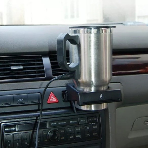 Imagen 3 de 7 de Jarra De Aluminio Termica 12v Para Auto