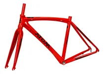 Comprar Cuadro Chasis Bicicleta Ruta Atom Race 700 Rojo Talla 50 S