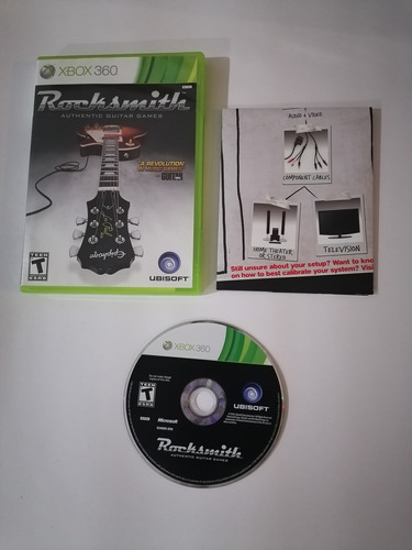 Rocksmith Autentic Guitar Games Xbox 360