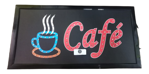 Anuncio Cafe Letrero Led Luminoso Cafe