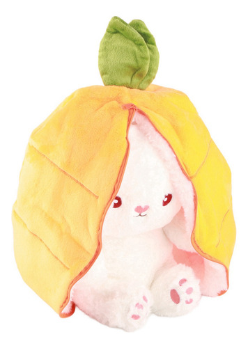 Manta De Peluche Reversible Con Forma De Conejito De Zanahor