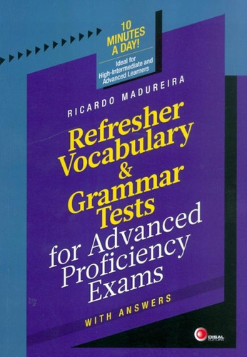 Refresher vocabulary & grammar... With answers, de Madureira, Ricardo. Bantim Canato E Guazzelli Editora Ltda, capa mole em português, 2014