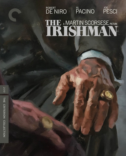 Bluray O Irlandês, The Irishman, Scorsese, De Niro Criterion