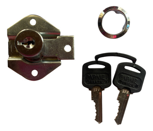 Cerradura Para Mueble Papaiz Art. 861 /17 / 22 Mm