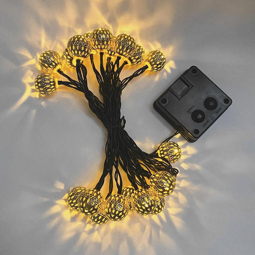 23 '50 Led Al Aire Libre Cadena De Luz Impermeable Jardín