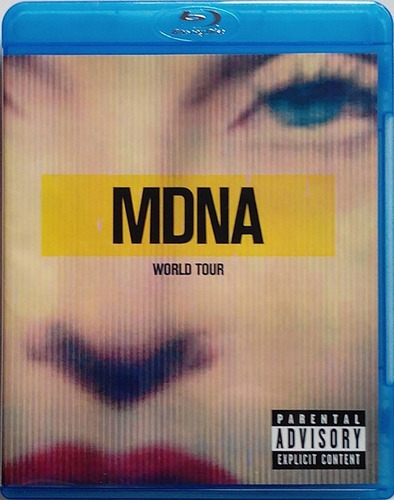 Imagen 1 de 2 de Madonna Mdna World Tour Bluray Nuevo Importado Original