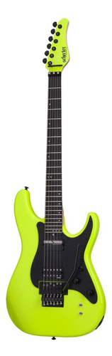 Guitarra eléctrica Schecter Sun Valley Super Shredder FR S de caoba birch green con diapasón de ébano