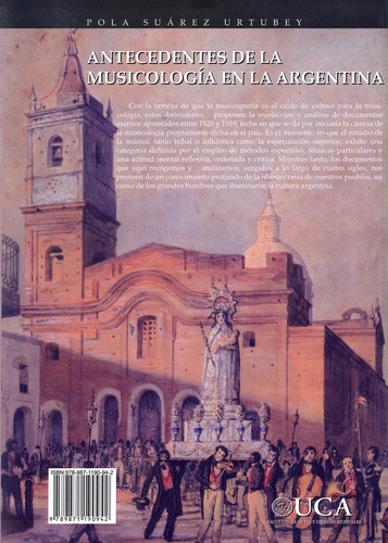 Antecedentes De La Musicología En La Argentina