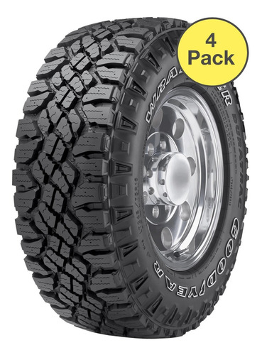 Paq 4 Llantas Goodyear Wrangler Duratrac Lt305/55r20 121