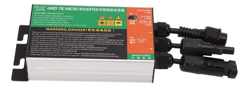 Microinversor Solar Grid Tie, 300 W, 230 V, Impermeable, Mpp
