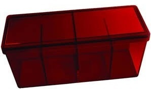 Caja 4 Compartimientos Dragon Shield Roja