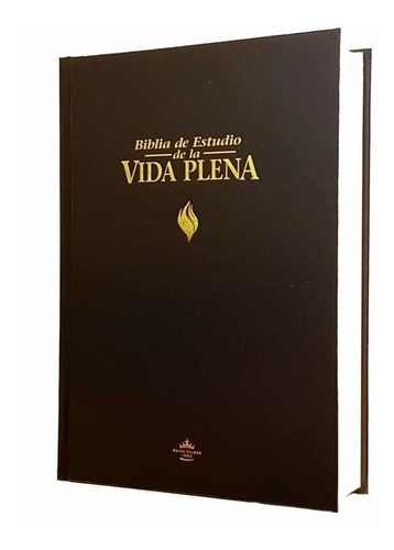 Biblia De Estudio Vida Plena Tapa Dura