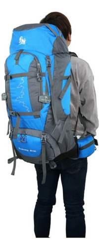 Mochila Impermeable Grande Pra Camping Trekking Viajes D 85l