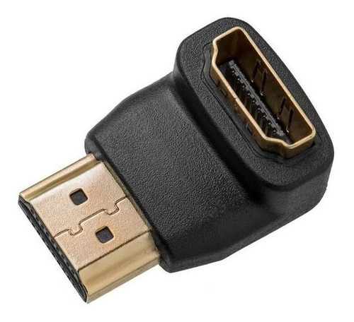 Cupla Adaptador Hdmi Angulo 90° O 270° Macho Hembra Codo