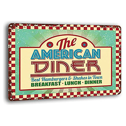 El Diner Americano. Café De Carretera De Años 50 Y 60...