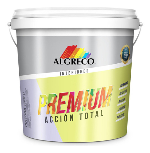 Pintura Vinilo Premium Tipo 2 Blanco Almendra Balde 9040022