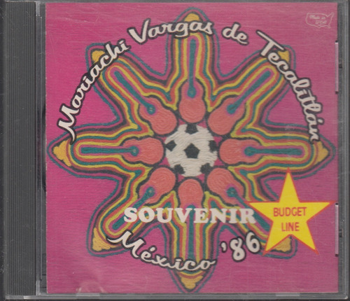 Mariachi Vargas De Tecalitlan. Cd Orig Usado. Qqa. Promo.