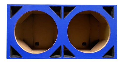 Caja Acústica Doble 12 Pulgadas 95 Litros Mdf