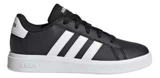 Tenis Casual adidas Grand Court Lace-up Niño Negro