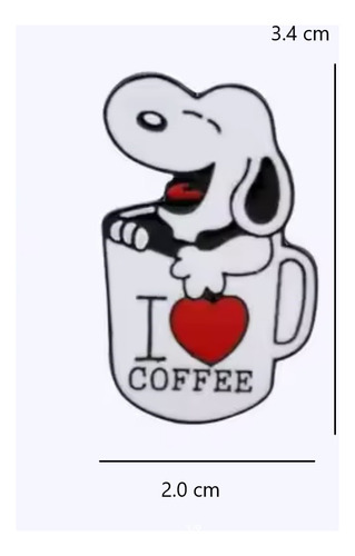 Pin Snoopy, Woodstock / Emilio, Charlie, Lucy. Metálico 1 Pz