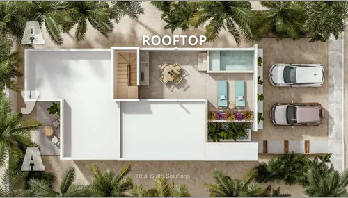 Casa Nueva En Pre Venta, 3 Recámaras, Roof Top Con Piscina, Chelem, Progreso, Yucatán