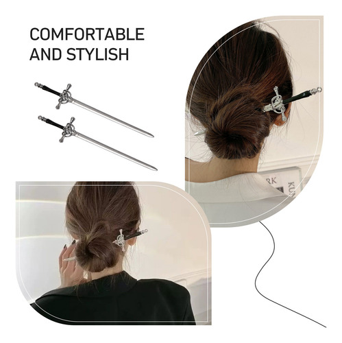 2 Piezas De Bastoncini Para Cabello