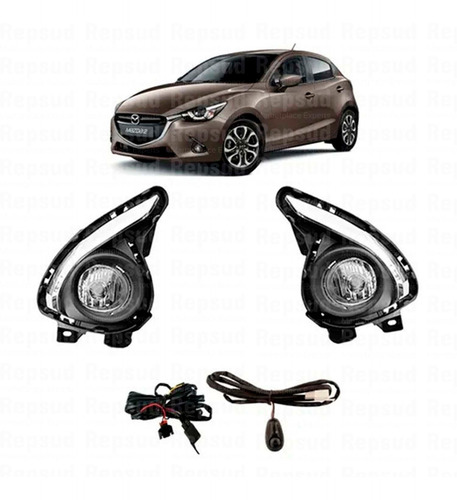 Kit De Neblineros Mazda 2 Dl 2016