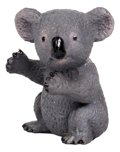 Figura De Koala De Simulación De Adorno De Bosque De Bebé