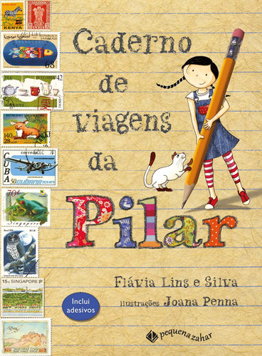 Caderno de viagens da Pilar, de Lins e Silva, Flávia. Série Diário de Pilar Editora Schwarcz SA, capa mole em português, 2015