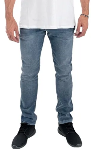 Pantalon Jean Quiksilver Hombre Slim Essentials