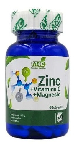 Zinc + Vit C + Magnesio 60cap Anc