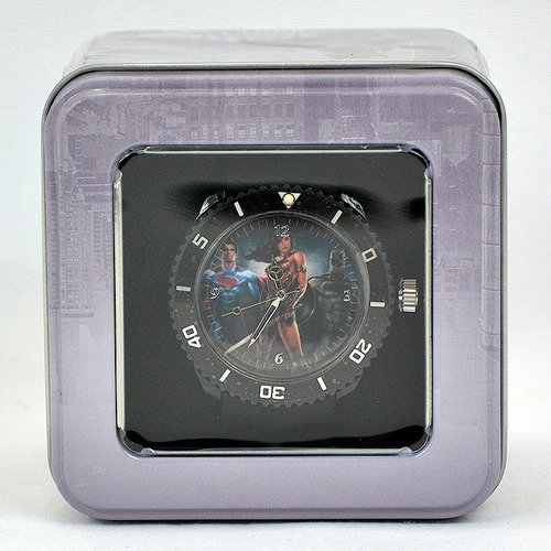 Justice League Dc Comics Reloj De Pulso 100% Original