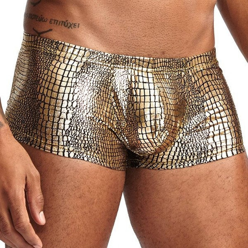 Boxer Estampado Metalico. Ropa Interior De Hombre Boxer Cort