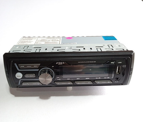 Estereo Un Din . Atómic Audio. Mercury 200. Cara Fija.