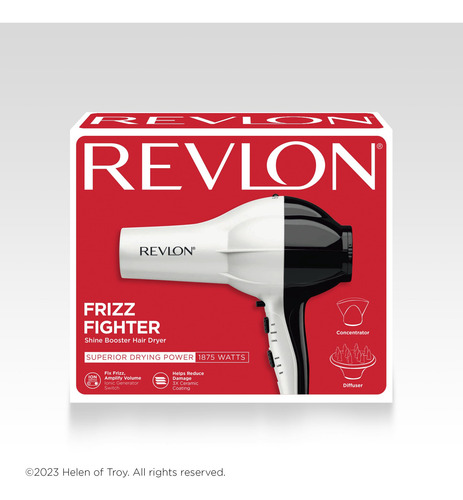 Secador De Pelo Revlon Shine Booster 1875w Ionic Technology