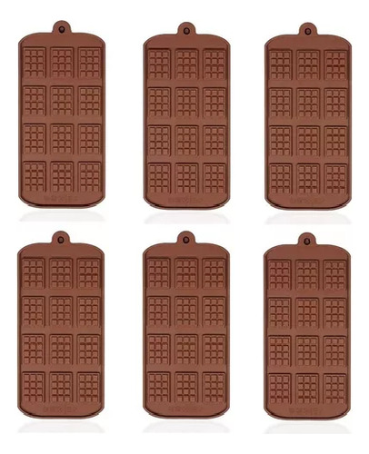 6 Moldes De Chocolate Molde Barra Chocolate Silicona Barrita Molde Silicona Chocolate Moldes Tabletas Chocolate Molde Silicona Chocolate Tableta Barra Molde Chocolate Lámina Pasteleríacl