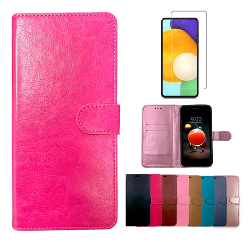 Funda Para Xiaomi Redmi 13c Agenda Flip Librito + Vidrio Hd