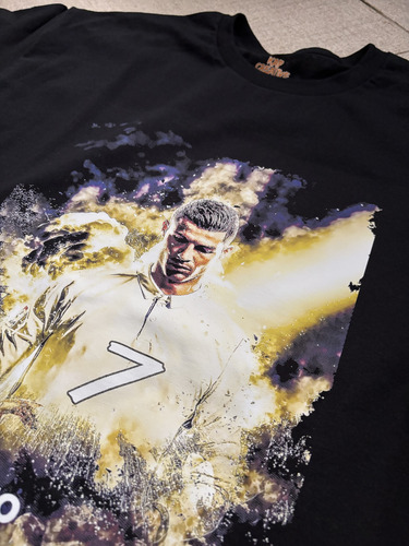 Playera Cr7 Cristiano Ronaldo Semitonos Modelo 6