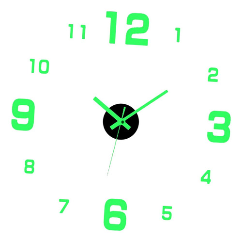 Pegatinas De Reloj De Pared Luminosas, Luminoso-c Luminoso-c