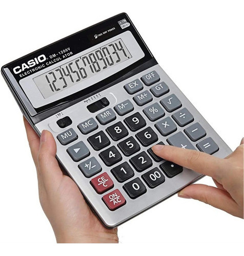 Calculadora Casio Dm 1200v 12 Dígitos 