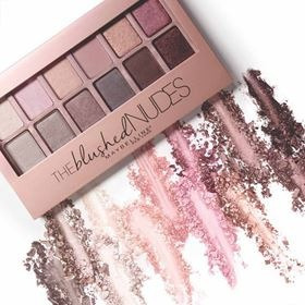 Paleta De Sombras Maquillaje Maybelline The Blushed Nudes