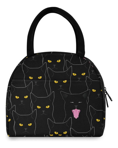 Bolsa Almuerzo Con Diseño Gato Para Mujer Bonita Bolsa Reuti