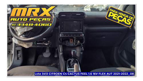 Sucata Citroen C4 Cactus Feel 1.6 16v Flex Aut 2022 Pecas