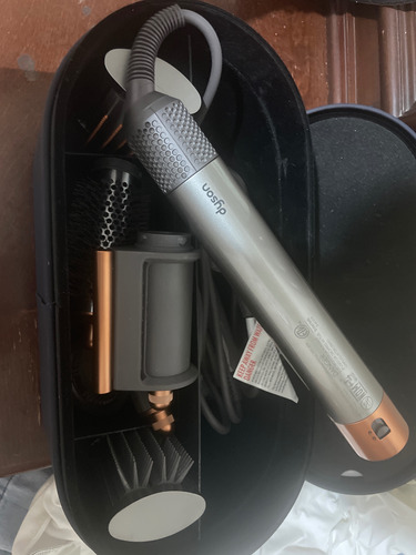 Dyson Airwrap Complete Long | Níquel/cobre Color Plateado (Usado)