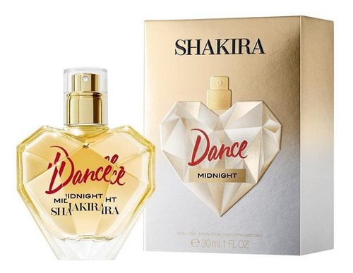 Perfume femenino Shakira Dance Midnight Perfume, 30 ml